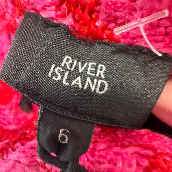 💎 River Island Tweed Mini Skirt Pink - Picture 5 of 13